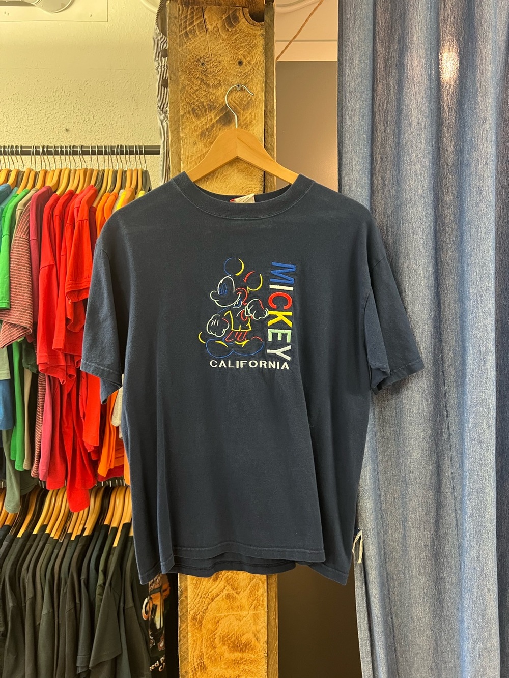 Vintage Mickey California Navy Tee